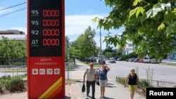 АЗС в аннексированном Крыму