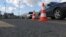 Bosnia and Herzegovina -- A road radar (speed limit, controle, police, roads, truffic, sign, signs), November 6, 2017.
