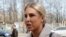RUSSIA -- Lyubov Sobol, a lawyer of the Anti-Corruption Foundation (FBK), arrives for a court hearing in Moscow, April 12, 2021