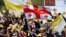 Православные активисты в Грузии протестуют против приезда Папы