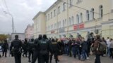В Гомеле против протестующих применили слезоточивый газ