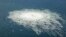 DENMARK – Gas leak at Nord Stream 2 as seen from the Danish F-16 interceptor on Bornholm, Denmark September 27, 2022