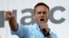 Алексей Навальный на митинге 20 июля 2019 года в Москве. Фото: AP