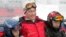 Russia -- Putin with unidentified children during Sochi ski visit 20feb2007