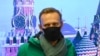 Алексей Навальный дает короткий комментарий прессе в аэропорту Шереметьево 17 января 2021 года