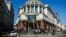 Russia --  A view of a building of the Higher School of Economics (HSE) 