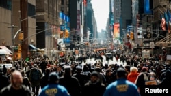 Протест в Нью-Йорке 28 марта 2026 года