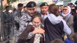 Задержания во время субботних митингов в Казахстане