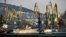 Crimea, Feodosia -  Vessels in a sea port in the town of Feodosia, 24Jan2018