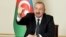AZERBAIJAN -- Azerbaijani President Ilham Aliyev gestures during a video message to citizens, which refers to the transfer of Aghdam region under the control of Azerbaijan, in Baku, November 20, 2020