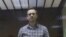 RUSSIA -- Russian opposition leader Alexei Navalny attends a hearing to consider an appeal against an earlier court decision to change his suspended sentence to a real prison term, in Moscow, Russia February 20, 2021.