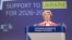 Глава Еврокомиссии Урсула фон дер Ляйен представляет план поддержки Украины