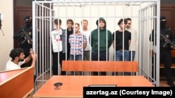 Trial of Russians in Baku