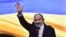 ARMENIA -- Armenian Prime Minister Nikol Pashinian greets his supporters gathered on Republic Square in downtown Yerevan, March 1, 2021