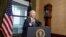 U.S. -- U.S. President Joe Biden speaks about the withdrawal of the remainder of U.S. troops from Afghanistan from the Treaty Room in the White House in Washington, April 14, 2021