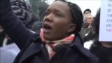 Беспорядки во время демонстрации в пригороде Парижа против полицейского насилия