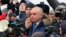 RUSSIA -- Vice-Governor of Kemerovo region Sergei Tsivilyov addresses residents of the West Siberian city of Kemerovo gathered on the central square of Kemerovo, March 27, 2018